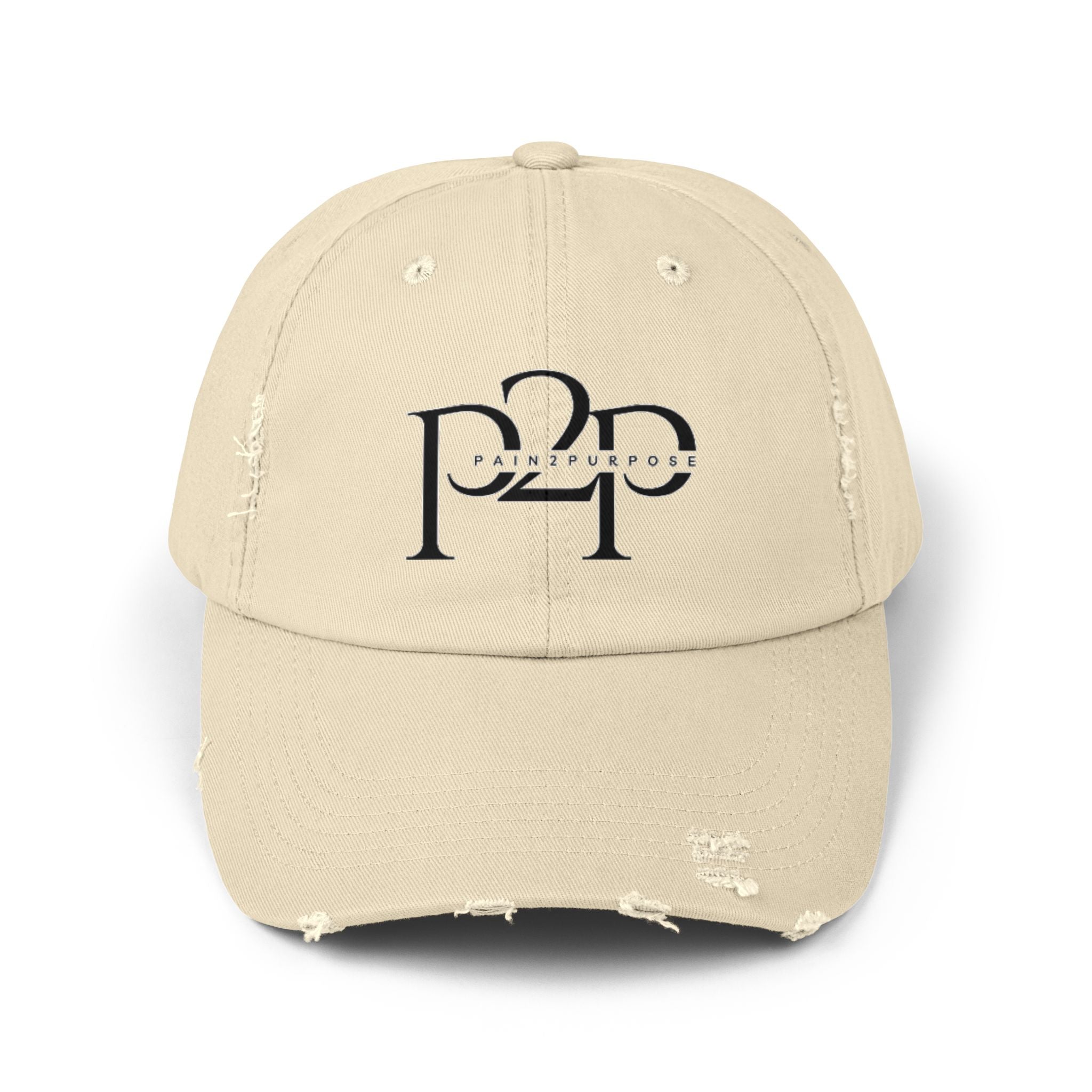Pain2Purpose Distressed Cap – “P2P Signature” Edition
