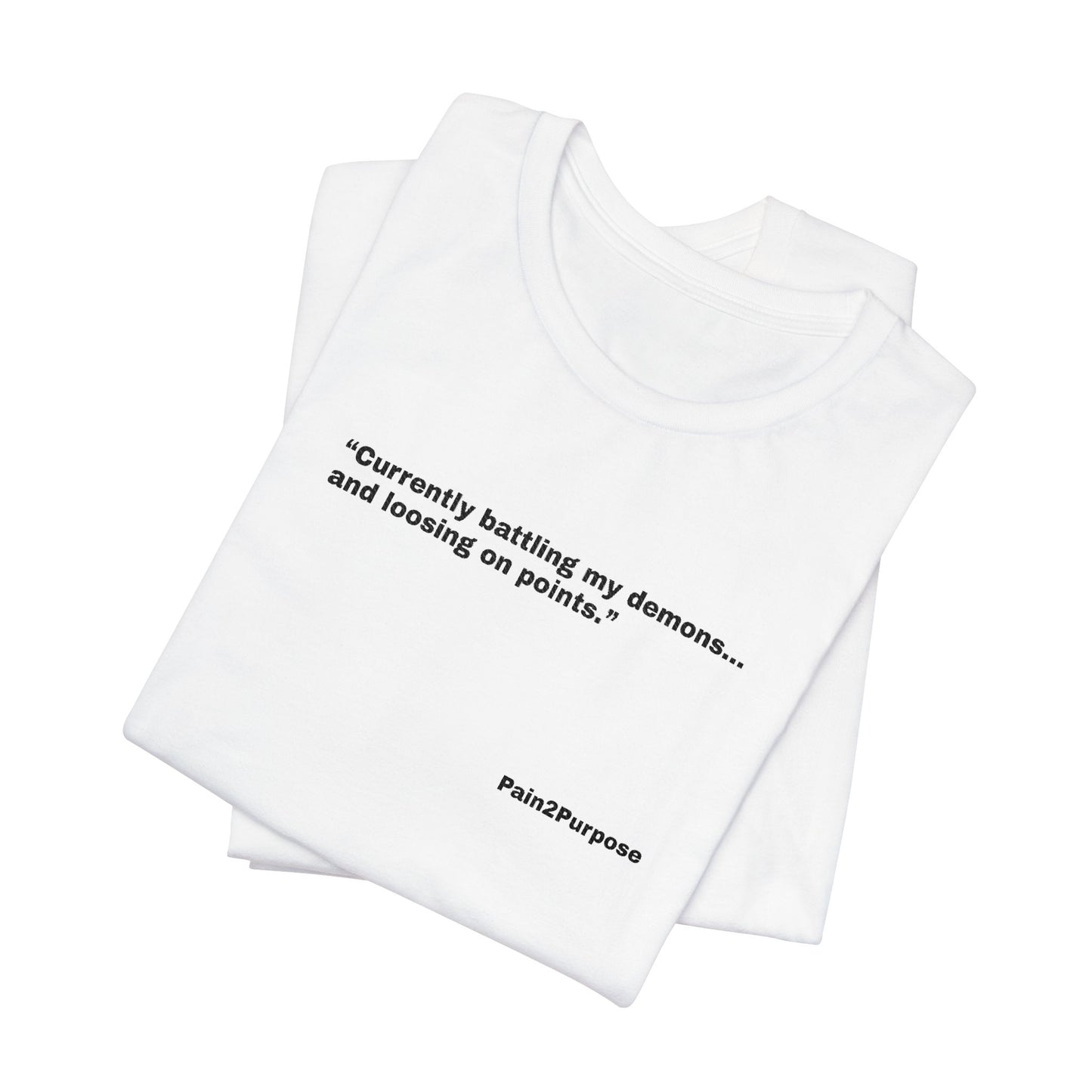“Losing on Points” Tee — Pain2Purpose